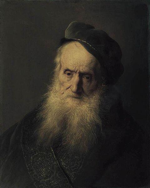 Jan lievens Study of an Old Man oil painting picture